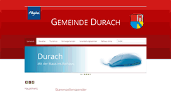 Desktop Screenshot of durach-allgaeu.de